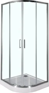 Душевая дверь Aquanet Alfa NAA2142 185040 100 см стекло прозрачное профиль хром